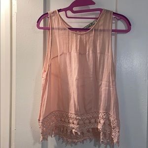 Pretty pink tank